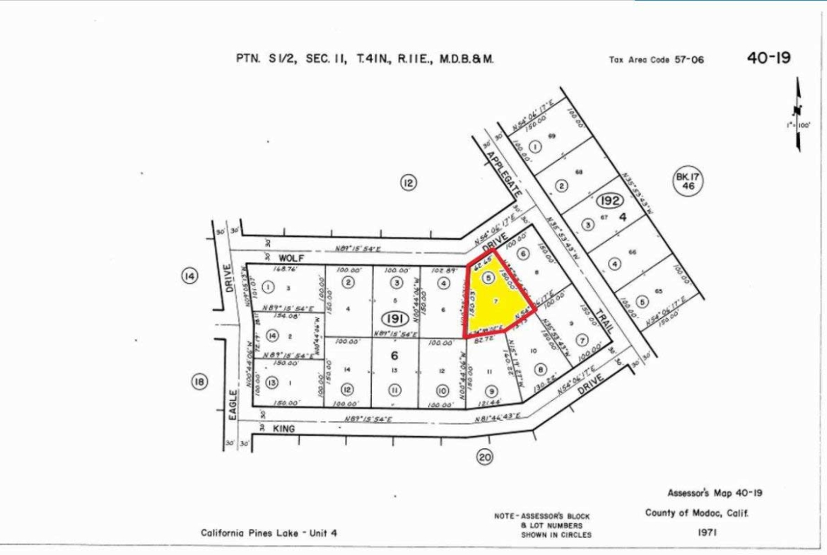 0.6 Acres Land, California Pines Wilderness MODOC County