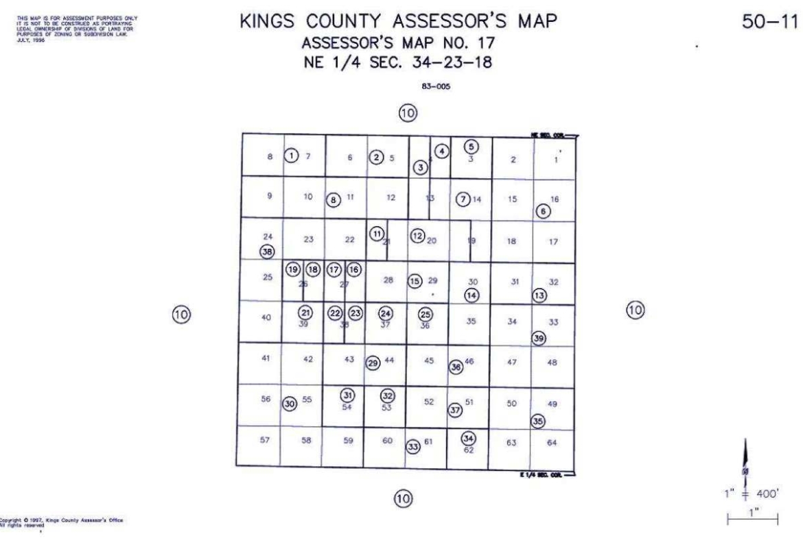 1.25 Acres Agricultural Land, Kettleman City, CA Kings County