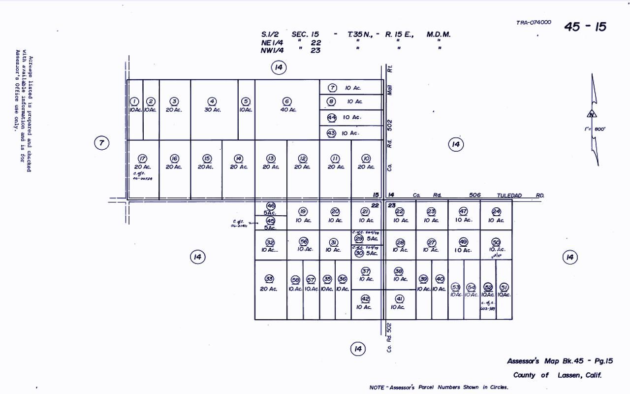 10 Acres HUGE FARM RANCH Ravendale, Lassen County, CA