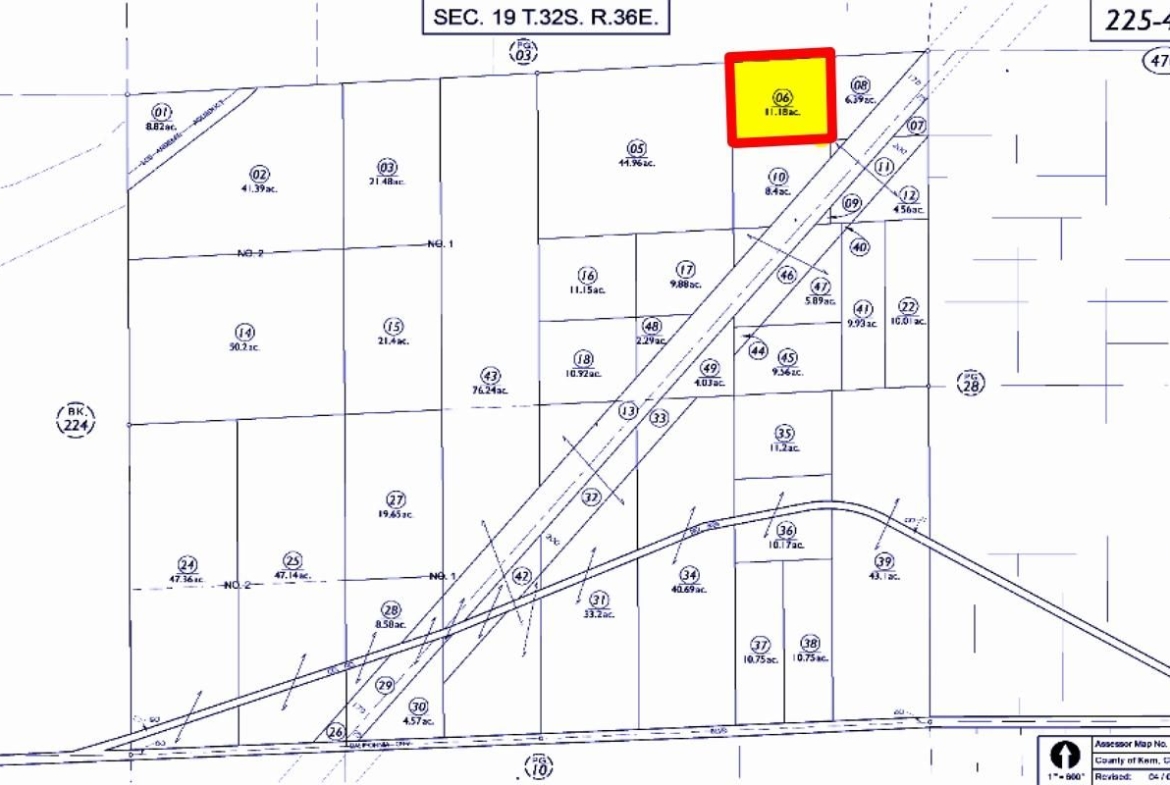 11 Acres Land in Mojave, Kern County, CA