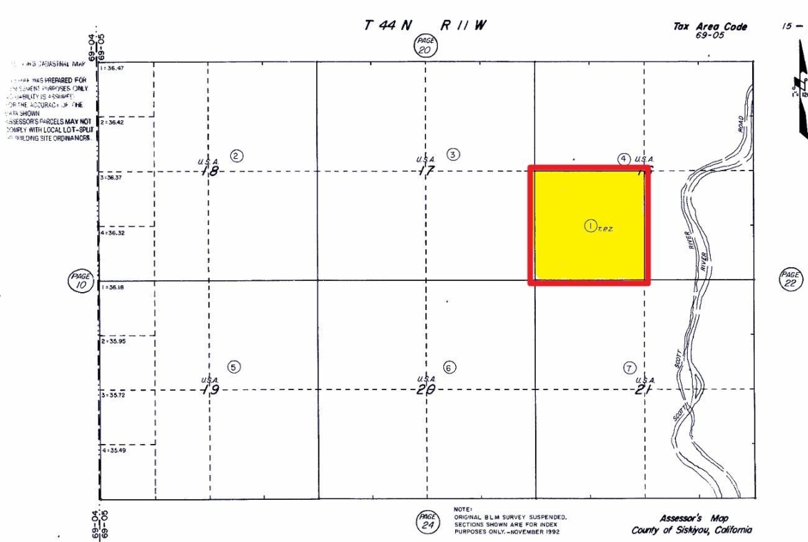 160 Acres Land in Siskiyou County California