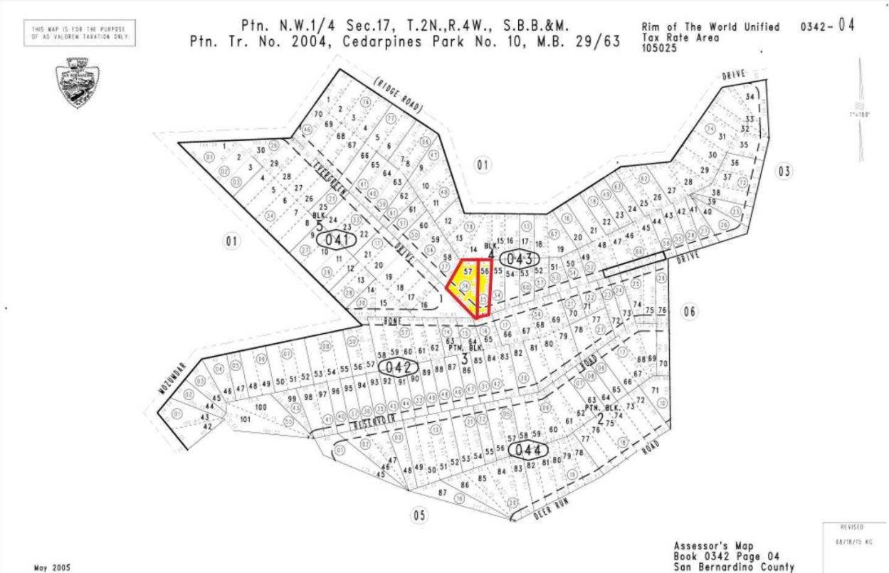 0.15 Acres Land - 2 Parcels Together Alps of Southern, CA