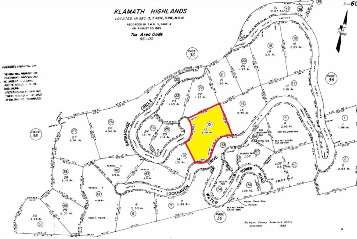 3 Acres Land Klamath River in California