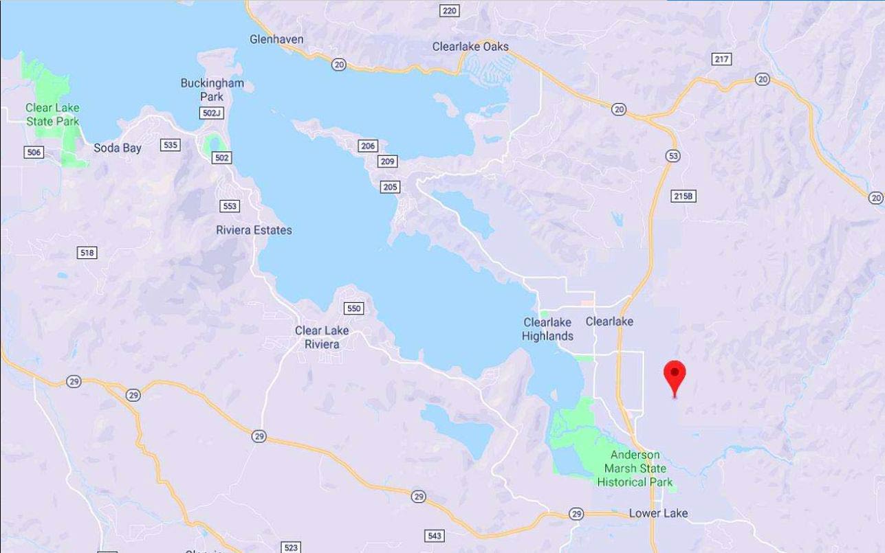 0.23 Acres Two Lots selling Together FISHING Town Clear Lake, Ca LAKE County